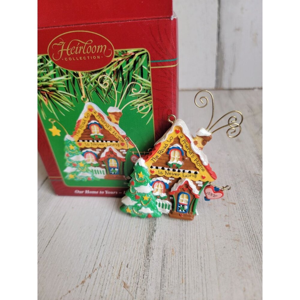 Carlton Cards our home to yours 2002 ornament Xmas